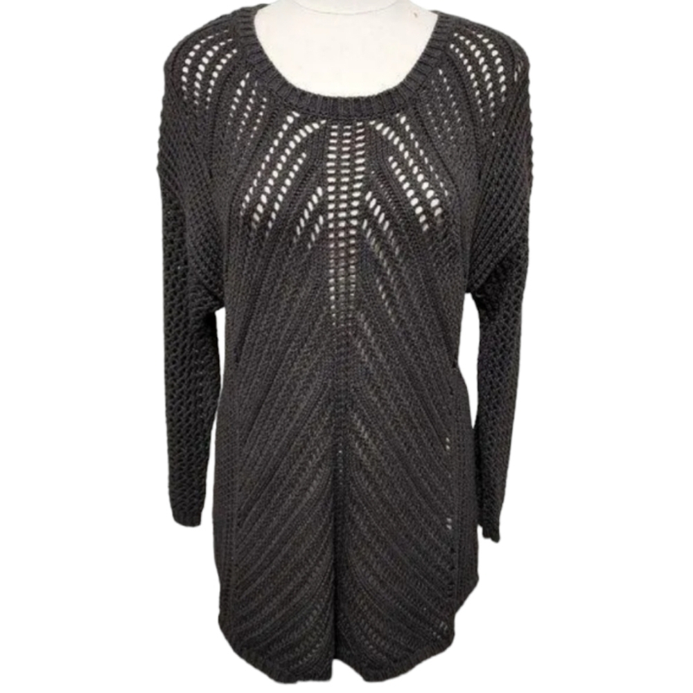 Chelsea & Theodore Open Knit‎ Sweater